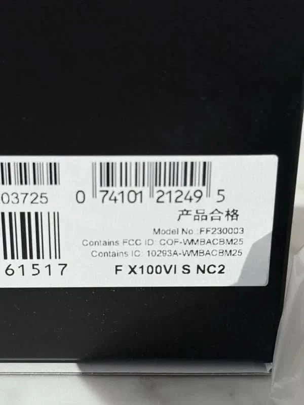 Fujifilm X100VI 40.2 MP Digital Camera Silver - Made In Japan! US MODEL - NEW