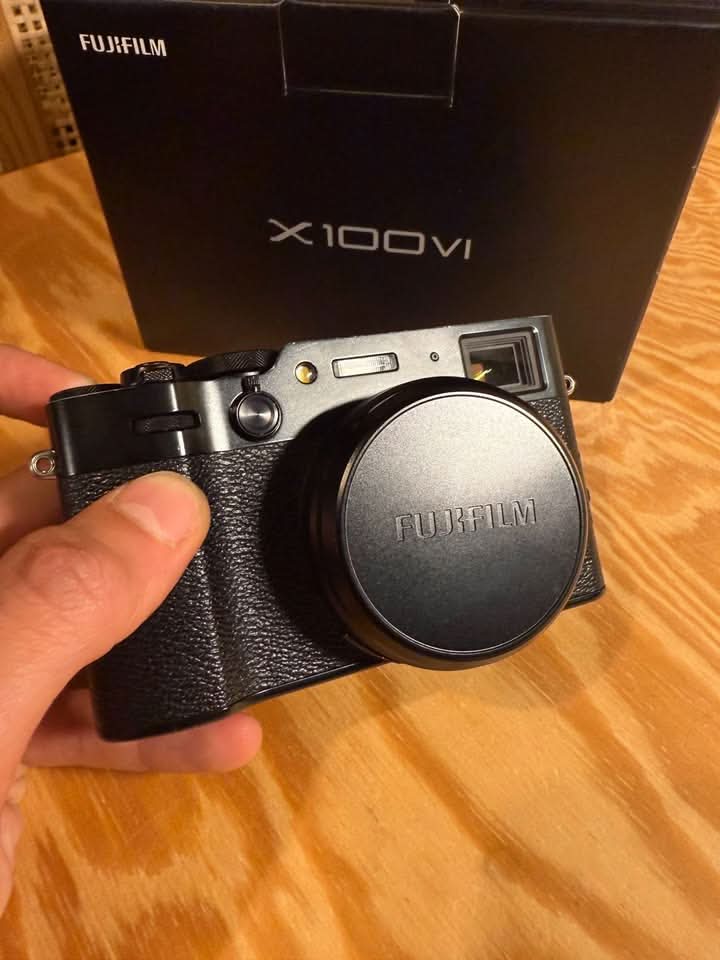 Fujifilm X100VI + extra Battery, Black Pro-Mist (1/8) Filter, 2x Hoya PRO ND Filters, & Lens Hood
