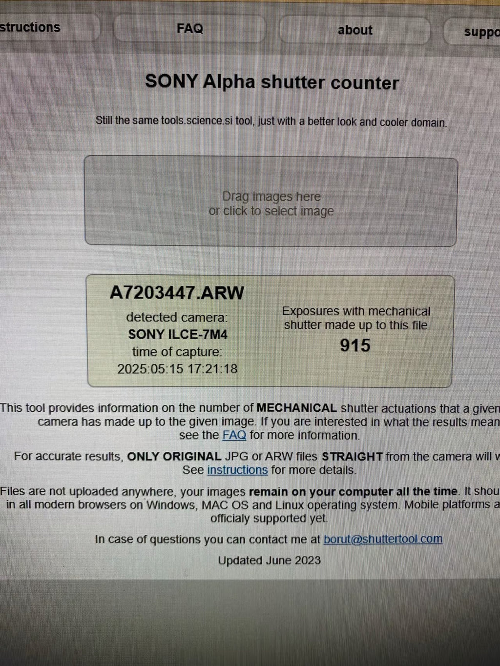 Brand new - in box - Sony Alpha 7 IV camera body